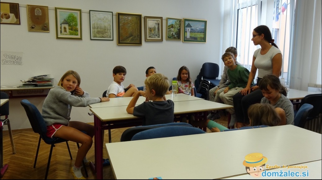Otroci navdušeni nad poletnim počitniškim varstvom Zveze prijateljev mladine Domžale